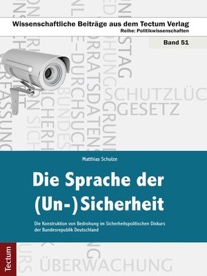 cover image of Die Sprache der (Un-)Sicherheit